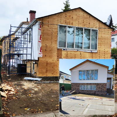 Complete New Construction Exterior Work